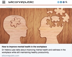 Excellent mental wellness boosts productivity